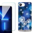 thumbnail image 1 of Phone Case for iPhone 17e, with Screen Protector, by OneToughShield - Dandelion Stars, 1 of 5