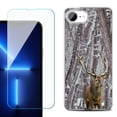 thumbnail image 1 of Phone Case for iPhone 17e, with Screen Protector, by OneToughShield - Deer/Snow/Camo, 1 of 5