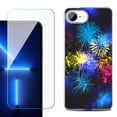 thumbnail image 1 of Phone Case for iPhone 17e, with Screen Protector, by OneToughShield - Fireworks, 1 of 5