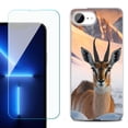 thumbnail image 1 of Phone Case for iPhone 17e, with Screen Protector, by OneToughShield - Gazelle, 1 of 5