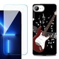 thumbnail image 1 of Phone Case for iPhone 17e, with Screen Protector, by OneToughShield - Guitar Red, 1 of 5