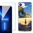 thumbnail image 1 of Phone Case for iPhone 17e, with Screen Protector, by OneToughShield - Lavender Summer, 1 of 5