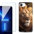 thumbnail image 1 of Phone Case for iPhone 17e, with Screen Protector, by OneToughShield - Lion, 1 of 5