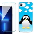thumbnail image 1 of Phone Case for iPhone 17e, with Screen Protector, by OneToughShield - Penguin, 1 of 5