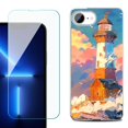 thumbnail image 1 of Phone Case for iPhone 17e, with Screen Protector, by OneToughShield - Sunset Beacon, 1 of 5