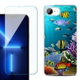 thumbnail image 1 of Phone Case for iPhone 17e, with Screen Protector, by OneToughShield - Underwater, 1 of 5