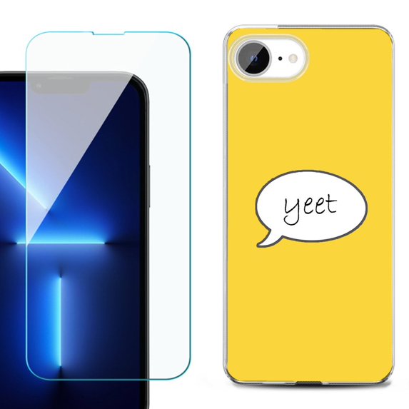 Phone Case for iPhone 17e, with Screen Protector, by OneToughShield - Yeet