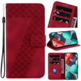 thumbnail image 1 of Phone Case for iphone 17 Card Slot Function Flip Folio Cover Pu Leather Embossed Pattern Wallet, 1 of 5