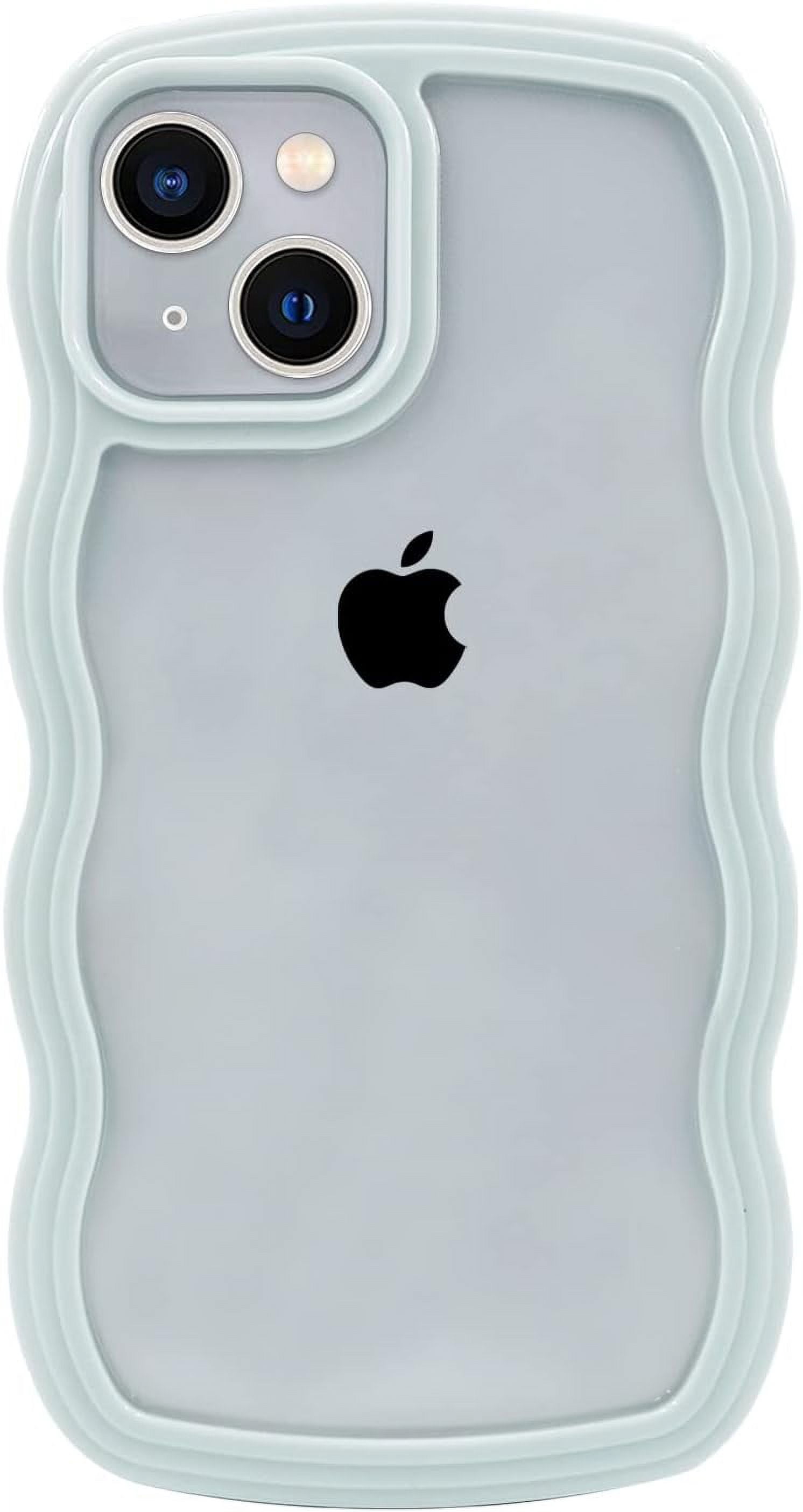 Case for iPhone 13, Blue, TPU, 6.1 in, Kawaii Cute Flowers