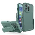 thumbnail image 1 of Phone Case for iPhone 14 Pro Max Case,Heavy Duty Hard Shockproof Armor Rugged Protector Case Cover with Belt Clip Holster for Apple iPhone 14 Pro Max 6.7 5G 2022 Phone Case, Darkgreen, 1 of 13
