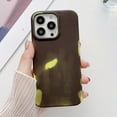thumbnail image 1 of Phone Case for iPhone 14 Pro, Military Drop Protection Shockproof Case with Color Changing Effect for Women Men, Slim Lightweight Stylish Cover for iPhone 14 Pro, Black/Green, 1 of 9