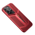 thumbnail image 1 of Phone Case for iPhone 15, Heat dissipation Cooling Luxury Lightweight Anti-Scratch Anti-Fingerprint Shockproof Ultra Slim Plating PC Material Breathable Cover for iPhone 15, Red, 1 of 6