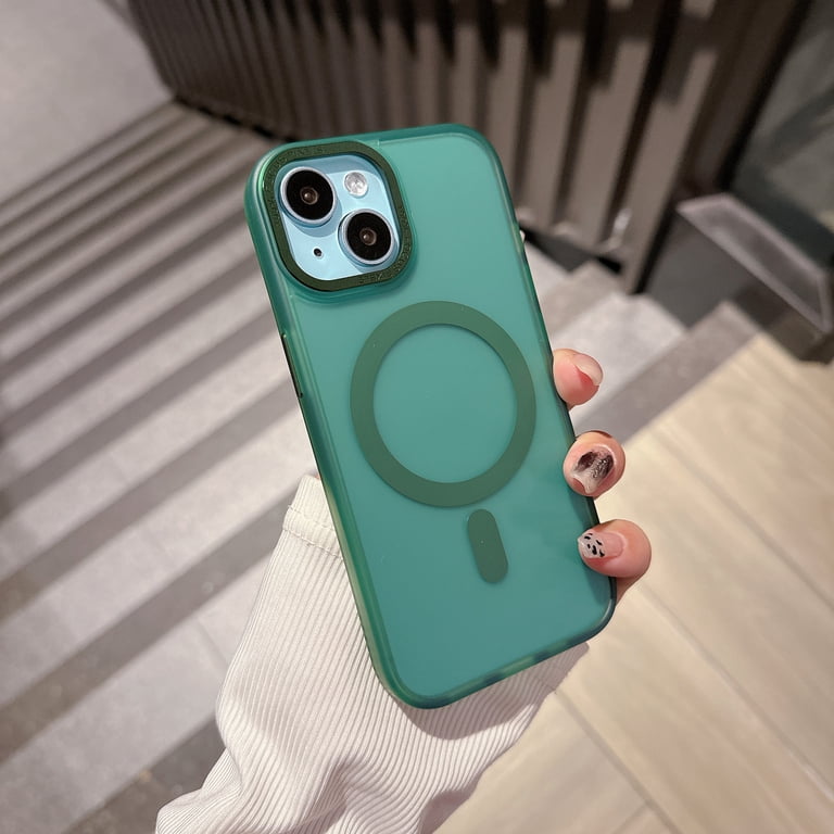 Phone Case for iPhone 15 Plus Clear Compatible with MagSafe Case