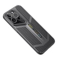 thumbnail image 1 of Phone Case for iPhone 15 Pro Max, Heat dissipation Cooling Luxury Lightweight Anti-Scratch Anti-Fingerprint Shockproof Ultra Slim Plating PC Material Breathable Cover for iPhone 15 Pro Max, Black, 1 of 6