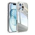 thumbnail image 1 of Phone Case for iPhone 16 Pro, Lightweight Clear Back with Lens Protector, TPU + PC Material, Anti-Scratch Shockproof Ultra Slim Case Cover for iPhone 16 Pro, White, 1 of 6