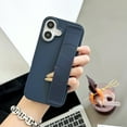 thumbnail image 1 of Phone Case for iPhone 16 Pro Max, Hand Strap Anti-Scratch Protective Drop Proof Anti-Fingerprint Slim Fit Durable TPU PC Case for Apple iPhone 16 Pro Max, Blue, 1 of 3