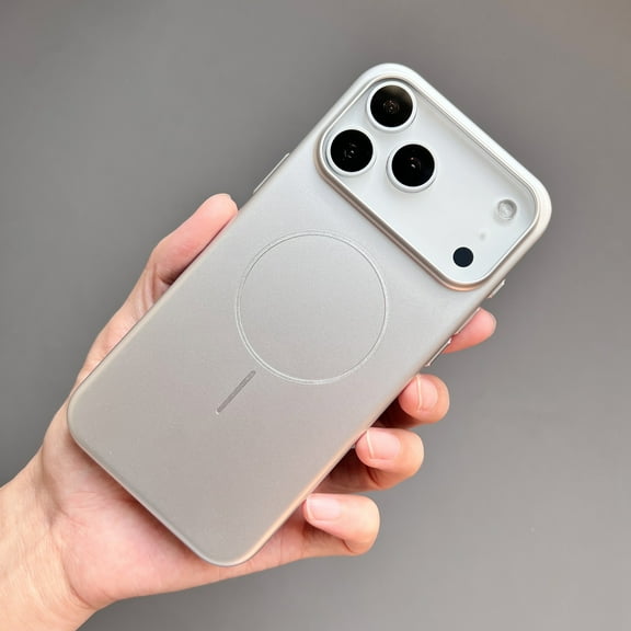 Phone Case for iPhone Air, Luxury Hard PC Glossy Ultra Slim Shockproof Drop Protective Lightweight Anti-Scratch Anti-Slip Thin Fit Stylish Back Case for iPhone Air, Silver