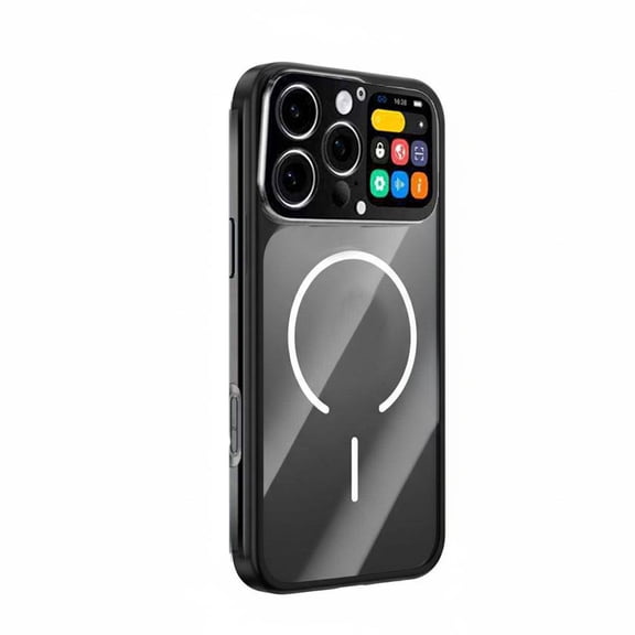 Phone Case with Back Interactive Display for iPhone 16 Pro Max