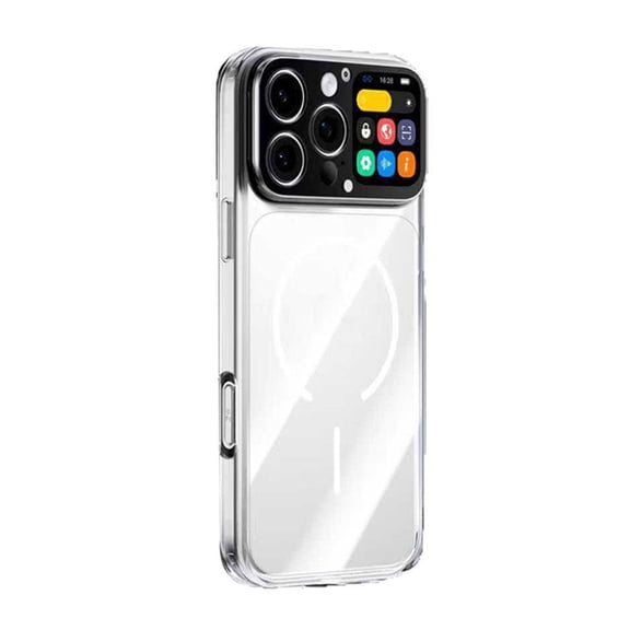 Phone Case with Back Interactive Display for iPhone 16 Pro Max