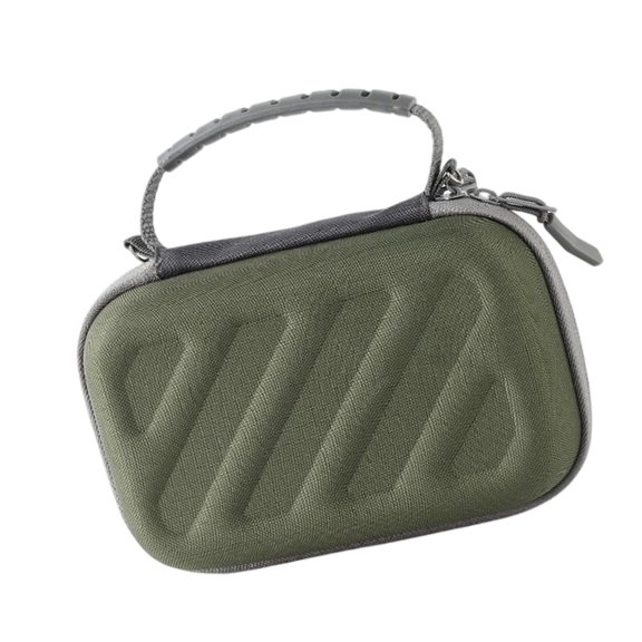 Phone Case with Five Compartments, Hard Shell Build and Carry Handle for Daily Essentials