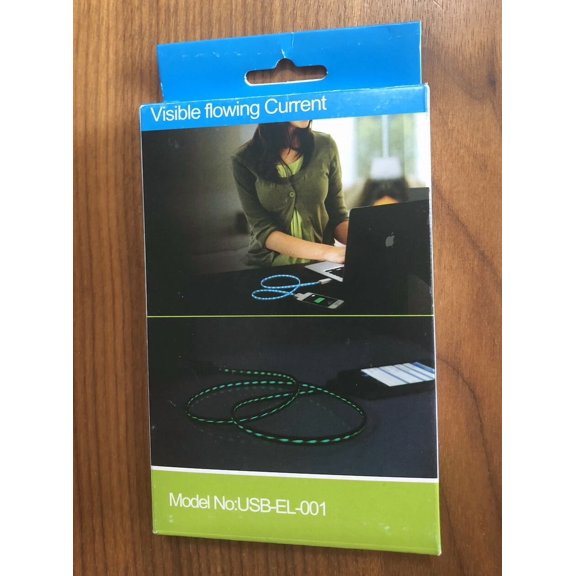 Phone Charge And Sync Cable 80 Cm/31.5" Visible Flowing Current Nib