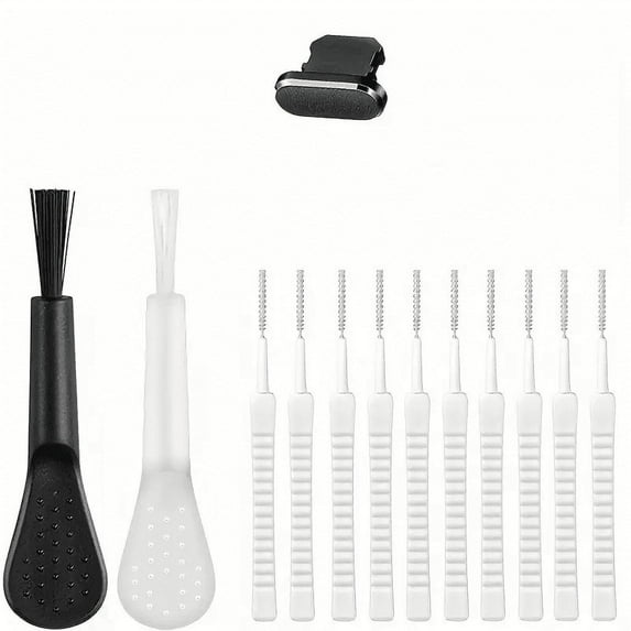 Phone Charging Port Cleaning Kit USB C Port Cleaner Set 14 Piece Portable Electronic Device Tool For Camera Lens And Keyboard
