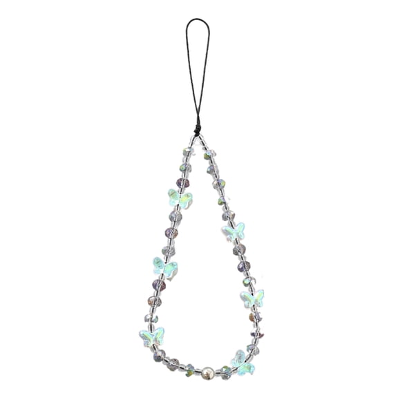 Phone Charm Strap Universals Cellphone Lanyard Wrist Strap Beaded Phone Chain String Strap