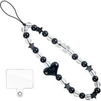 Phone Charm Wrist Strap with Tether Tab, Detachable Anti-Theft CellPhone Charms Strap, Hands-Free Decorative Phone Chain Lanyard for Women Girls, Compatible with Most Smartphones