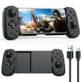 Phone Controller for iPhone/Android/PC, D6 Wireless Game Controller for