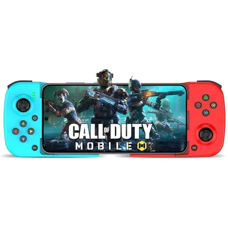 Phone Controller for iPhone/Android Support Phone Case, Mobile Gaming Controller with Ergonomic Design - Wireless Gamepad for Cloud Gaming & PS Remote Play