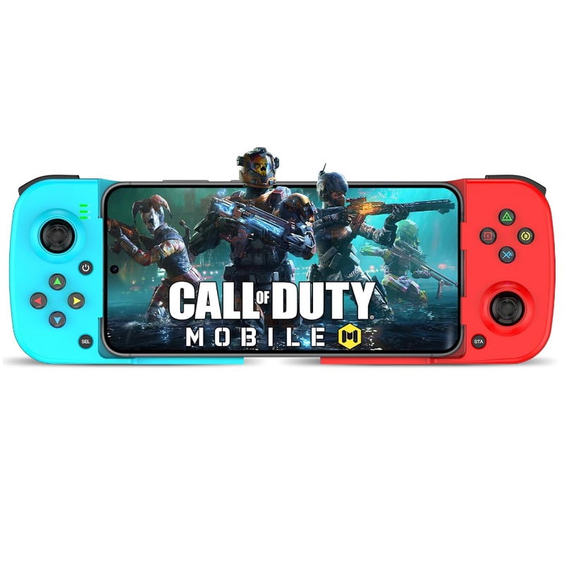 Phone Controller for iPhone/Android Support Phone Case, Mobile Gaming Controller with Ergonomic Design - Wireless Gamepad for Cloud Gaming & PS Remote Play