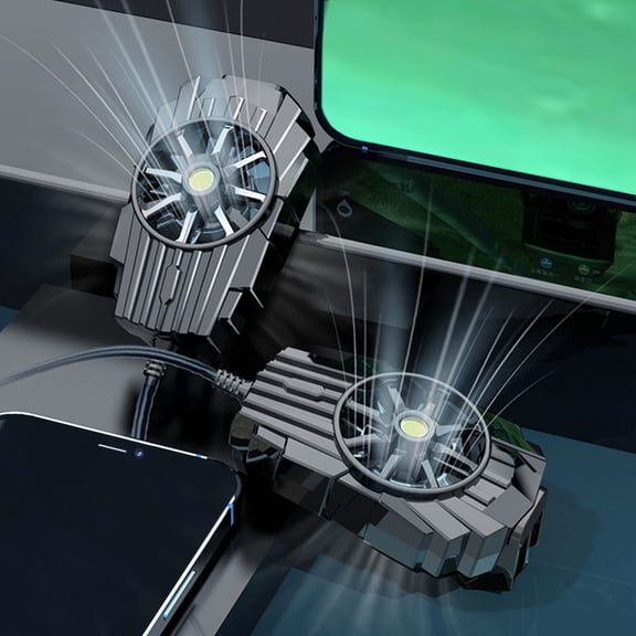 Phone Cooler under $5! Yannianjz Universal Mini Mobile Phone Cooler, Phone Cooling Fan with Turbo Heat Sink, Radiator for Cell Phone, Laptop Cooling, USB Powered, Compact and Portable