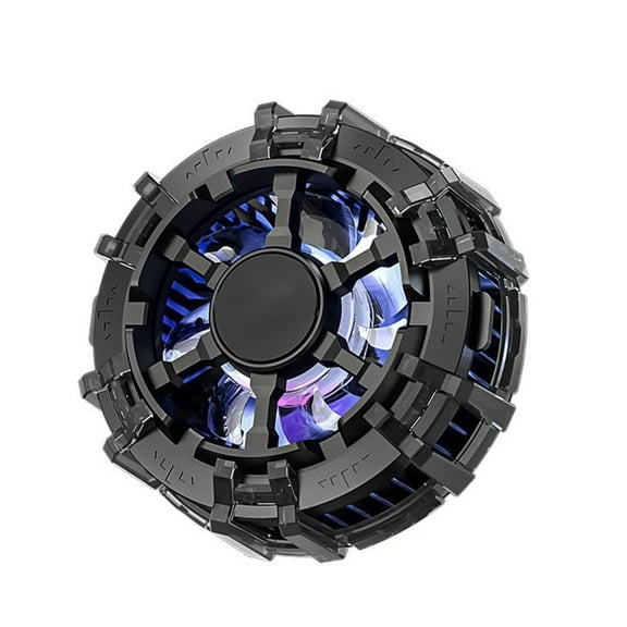 Phone Cooling Fan with Light for Game Live Low Noise Semiconductor Heat Sink Mobile Phone Cooling System