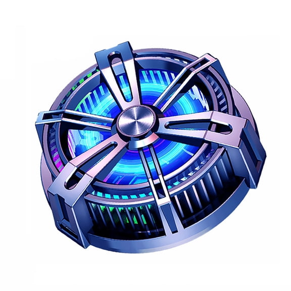 Phone Cooling Fan with Light for Game Live Low Semiconductor Heat Sink Cooling