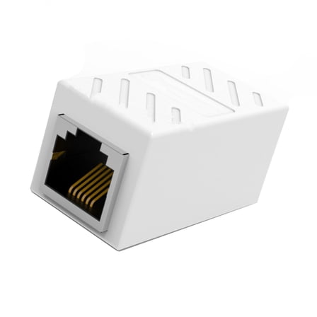 Phone Extension Straight-through Head Rj11 6P6C 6P4C 6P2C Coupler Connector