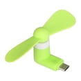 thumbnail image 1 of Phone Fan,Mini Usb Cooling Hand Fans Portable Cell Phone Fan Small Personal Travel Pocket Fans Summer Gadgets Green, 1 of 4