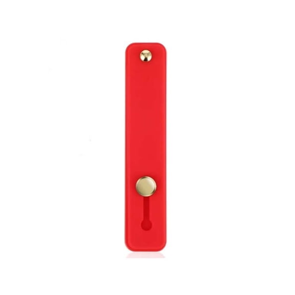 Phone Finger Grip Holder, Wenini Self-Adhesive Silicone Phone Strap Stand for All Phones, Lazy Person Phone Support for Watching Videos Jogging Walking with Strong Adhesion