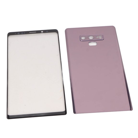 Phone Glass Screen and Rear Door Repair Kit for Samsung Galaxy Note 9 - Purple Replacement Panel
