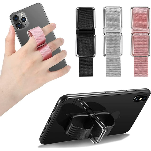 Phone Grip, Phone Holder For Hand Phone Finger Stand Gripper For Back