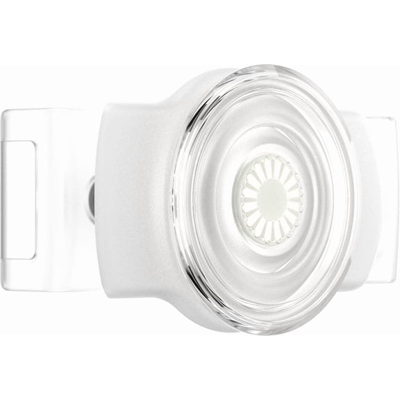 Phone Grip & Slide Stretch, Clear - White and Clear