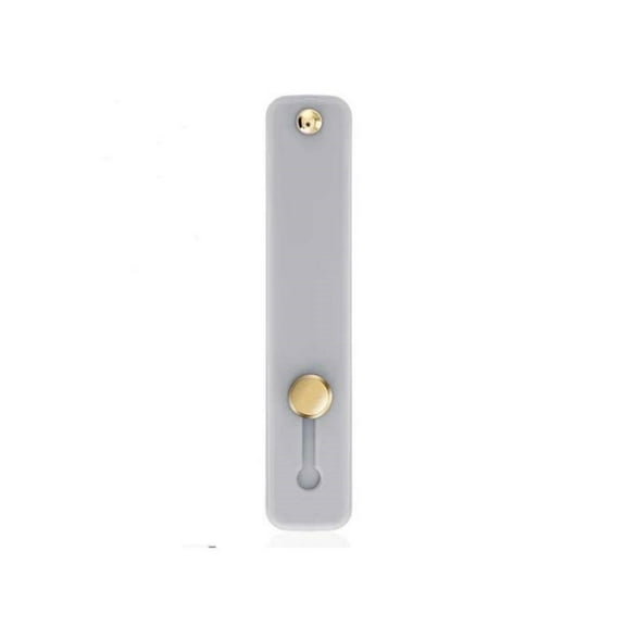 Phone Grip Strap, Self-Adhesive Finger Loop Phone Holder, Silicone Stand Lazy Support for All Cell Phones Secure Anti-Drop