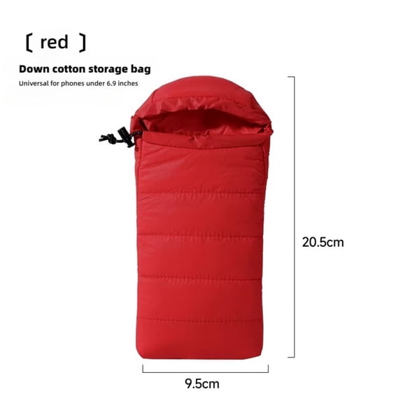 Phone Heater Case, Portable Phone Warmer Pouch Prevents Cold Weather Shutdown for Skiing & Winter Outdoor Activities