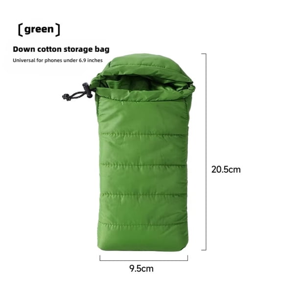 Phone Heater Case, Portable Phone Warmer Pouch Prevents Cold Weather Shutdown for Skiing & Winter Outdoor Activities