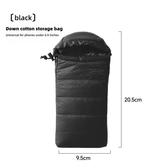 Phone Heater Case, Portable Phone Warmer Pouch Prevents Cold Weather Shutdown for Skiing & Winter Outdoor Activities