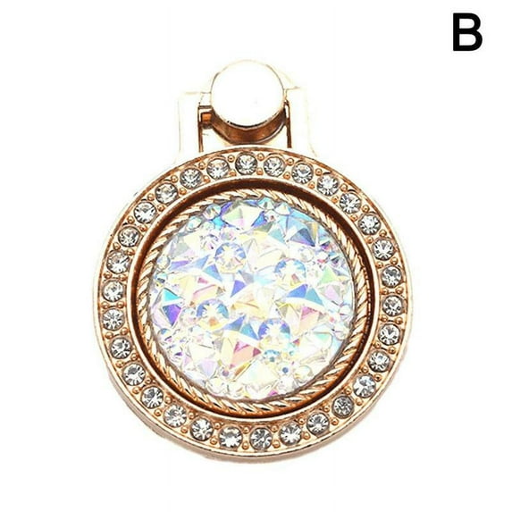 Phone Holder 360 Rotate Finger Ring Stand Glitter Rhinestone Desk Grip Bracket For All Smartphone N7V5