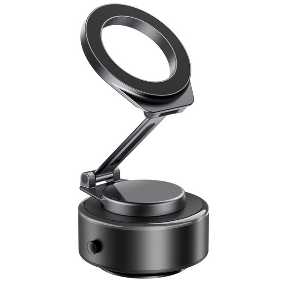 Phone Holder Bracket Stand Rack 360 Degree Rotation Powerful Magnets for Car Mount Strong Grip Vacuum Suction Attachment