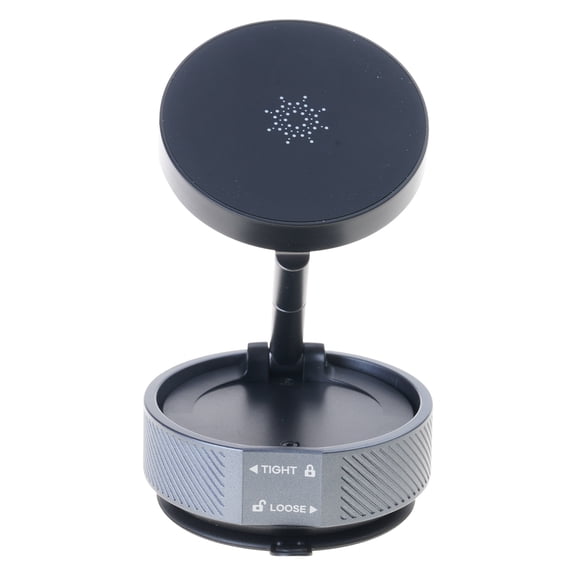 Phone Holder Bracket Stand Rack 360 Degree Rotation Powerful Magnets for Car Mount Strong Grip Vacuum Suction Attachment