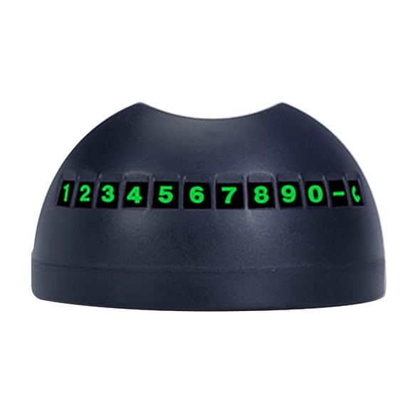 Phone Holder Cradles with Parking Phone Number Plate Car Phone Holder Dashboard Mounted Adhesive Phone Holder Shockproof