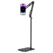 ETEPEHI Phone Floor Stand: 360-degree Rotatable Metal Phone Holder - Universal Phone Stand Compatible with iPhone, Compatible for Samsung, E-Readers