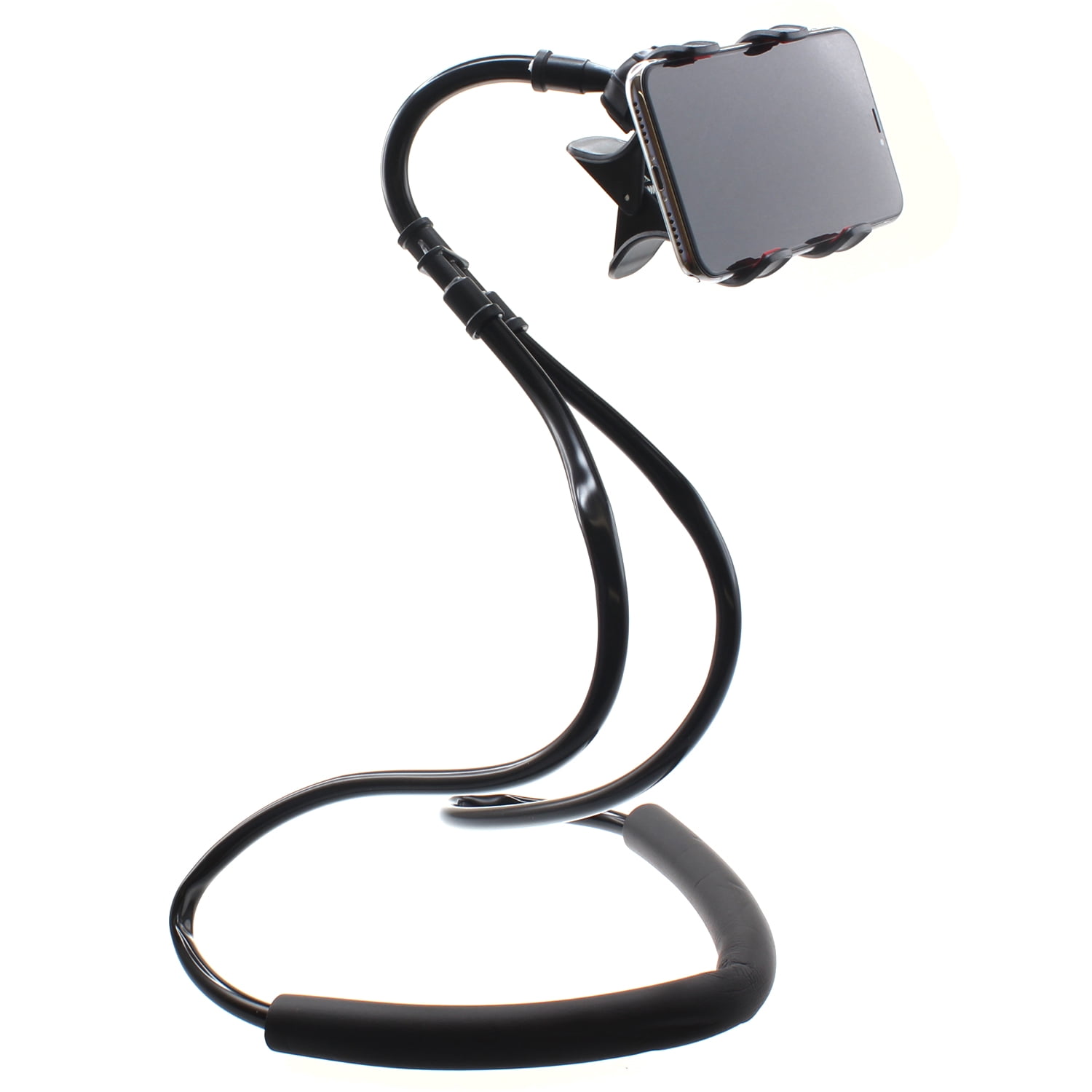 Phone Holder Lazy Neck for Samsung Galaxy S25/Edge/Plus/Ultra - Stand Desktop Bed Mount Long Gooseneck Flexible For Car Bike Desk Bed